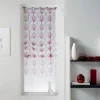 Satisfait ou Remboursé Paris Prix Store Voilage Onde 90x180cm Rouge 13