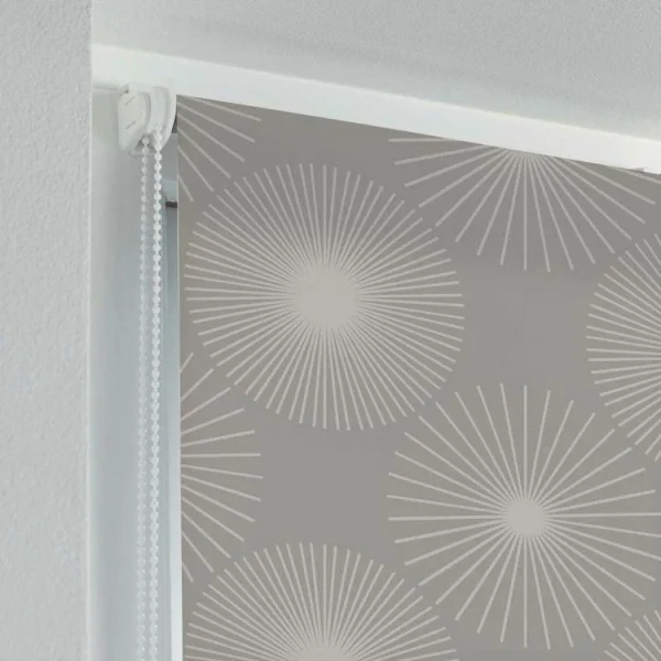 Paris Prix Store Enrouleur Tamisant Ozone 90x180cm Taupe en ligne 3