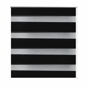 meilleur cadeau VIDAXL Store Enrouleur Tamisant 50 X 100 Cm Noir 10