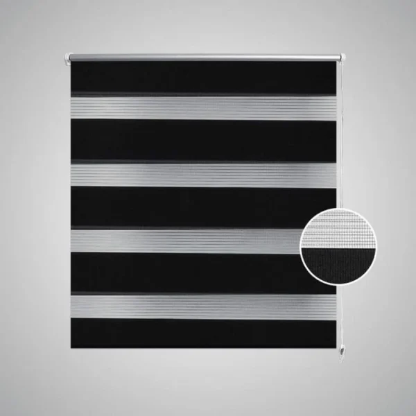 meilleur cadeau VIDAXL Store Enrouleur Tamisant 50 X 100 Cm Noir 4