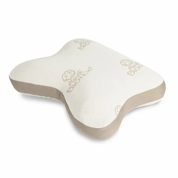 BIOTEX Oreiller Trèfle Mousse à Mémoire Végétale Tethys 45×55 shopping pas cher 1