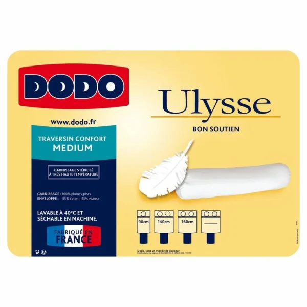 a Prix Discount DODO Traversin Medium Plumes Grises DODO Ulysse 3