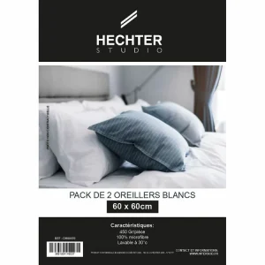 site en ligne HECHTER STUDIO Lot De 2 Oreillers Confort Moelleux En Microfibre 450gm 6