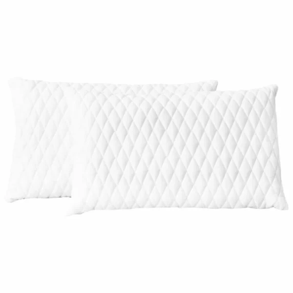 VIDAXL 2x Oreillers 60x40x14 Cm Mousse A Memoire De Forme Boutique officielle 3