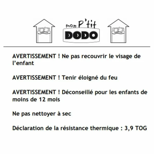 l'unique style DODO Oreiller P’tit DODO Bio 4