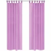 meilleur service VIDAXL Rideau Occultant 2 Pcs Voile 140 X 245 Cm Lilas 5