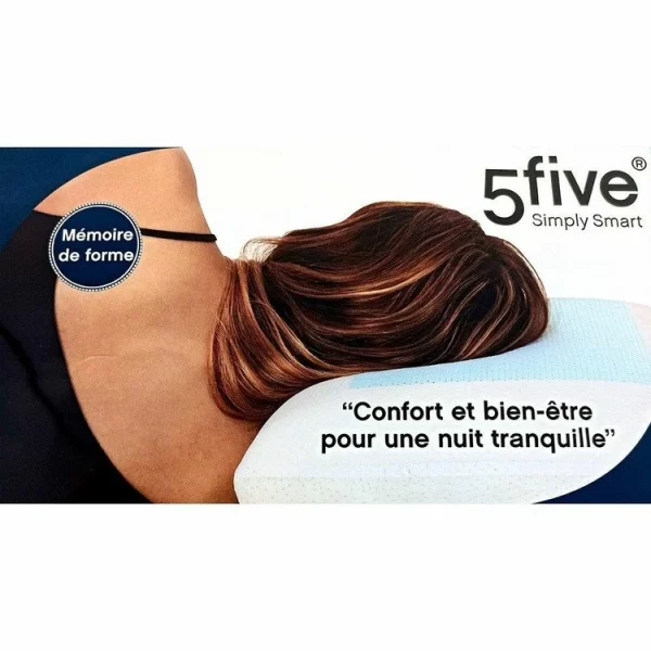 ATMOSPHERA Oreiller Ergonomique Rafraîchissant Gel Box soldes pas cher 4