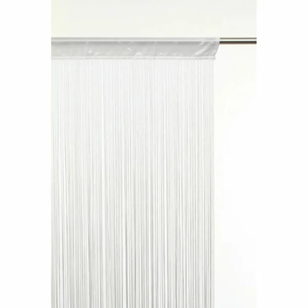 TOILINUX Lot 2x Rideau Fils – 90 X 200 Cm – Ivoire pas cher marque 1