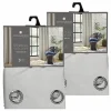 TOILINUX Lot De 2 Rideaux Occultants Louisa – 140 X 260 Cm – Ivoire grande qualité 8