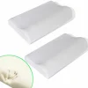 boutique pas cher VIDAXL Set De 2 Oreillers Ergonomiques En Mousse A Memoire De Forme 8