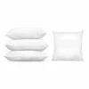magasin Mortreux Lot De 4 Oreillers Blancs – Microfibre – Moelleux – 7170 5