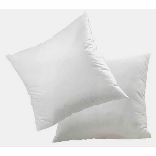 Mortreux Lot De 2 Oreillers Blancs Coton 60×60 – 3814 pas cher en vente 1