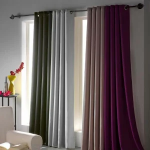 Paris VIDAXL Rideaux Occultants Avec Anneaux Metal 2pcs Anthracite 140x245cm 10