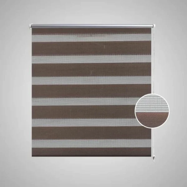 VIDAXL Store Enrouleur Tamisant 120 X 230 Cm Marron mode tendance 4