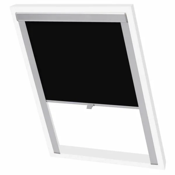 officiel VIDAXL Store Occultant Roulant Noir MK06 1