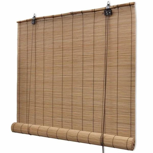 offre spéciale VIDAXL Store Roulant Bambou Marron 150 X 220 Cm 1
