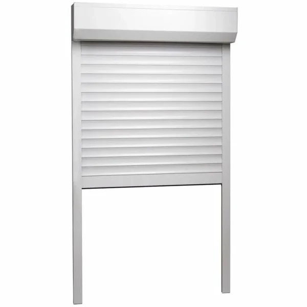 VIDAXL Volet Roulant Aluminium 100 X 210 Cm Blanc qualité d’originales 3