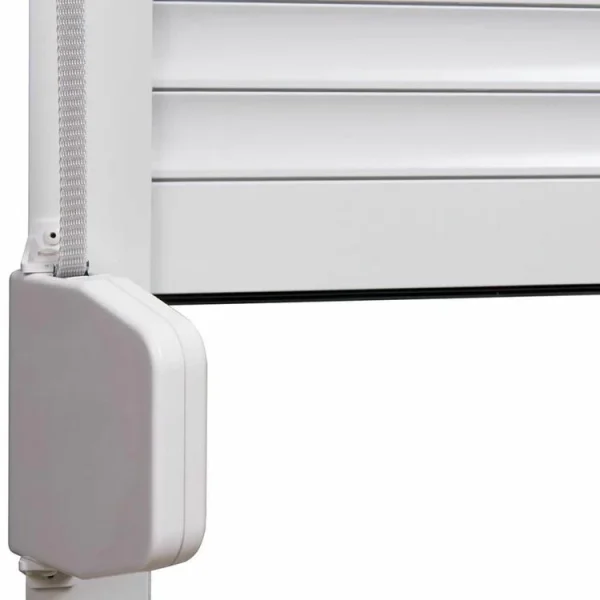 VIDAXL Volet Roulant Aluminium 100 X 210 Cm Blanc qualité d’originales 5